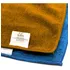 Flanela De Microfibra Alta Absorção 60x80 - K/03 Unidades Cor 01 Marrom E 02 Azul Limpeza Inteligente
