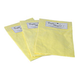 Flanela Mágica Limpa Joias Ouro Prata 9 Flanelas 22,5 X 13cm