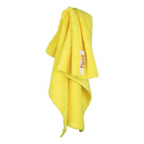Flanela Microfibra Amarela Corte