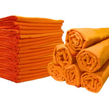 Flanela Ouro Laranja 40x60