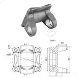 Flange Cardan F750 1974