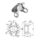 Flange Orelha Cardan Volvo