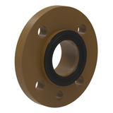 Flange Pvc Livre Marrom Ansi Pbs 3 85 Mm Tigre