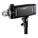Flash Estroboscópico Godox Ad200 Pro, Compacto, 5600k, 200