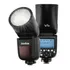 Flash Godox V1-c Cabeça Redonda E-ttl Speedlight Canon