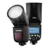 Flash Godox V1-n Cabeça Redonda Ttl Master Speedlight  Nikon