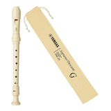 Flauta Doce Yamaha Germanica Soprano/descant Yrs-23g Bege 