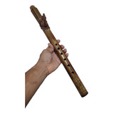 Flauta Em Bambu Em