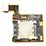 Flex Leitor Chip Slot Sim Card Compatível LG K8 K350ds 