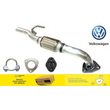 Flexível Inox Para Fox 1 6 8v 2009 2010 2011 Em Diante   