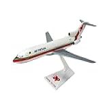 Flight Miniatures Tap Air Portugal Boeing 727-200 1:200 Scale - Plastic Snap-fit Model Airplane - Collectible Replica Of Tap Air Portugal Aircraft Part #abo-72720h-020