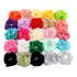 Flores De Tecido Camélia De Chiffon Pérolas E Strass 10 Unid