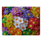Florzinhas Coloridas Em E v a 