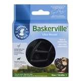 Focinheira Baskerville Preta P   Tamanho 2