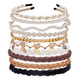 Fofas Pearl Headband Beaded