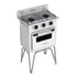 Fogão A Gás Portátil 2 Bocas Com Forno Gemini Venax Branco