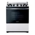 Fogão Brastemp Bfs6ncb 6 Bocas Branco Com Botões Removíveis E Exclusivo Aro Protetor 110v 220v