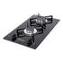 Fogão Cooktop Com Alimentação Gás - Safanelli Fogão 2 Bocas Cor Preto - 2 Queimadores