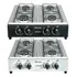 Fogão Cooktop De Mesa Portátil A Gás 4 Bocas Braslar Bivolt