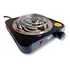 Fogão Cooktop Elétrica Bak Fogão Elétrico Fogareiro Portátil 1000w 1 Boca Camping Acampamento Preto 220v