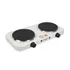 Fogão Cooktop Elétrico Fogareiro Portátil Panda Plus 2 Bocas Branco 220v   2000w
