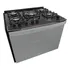 Fogão De Embutir 5 Bocas Preto Com Frente Espelhada E Timer Digital Dako Diplomata Grill Style Bivolt