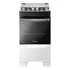 Fogão Fc4ib 4 Bocas Mesa De Inox Branco Continental Bivolt