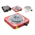 Fogão Fogareiro Cooktop Elétrico De Mesa 1000 Watts Até 400° Cor Vermelho 220v
