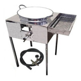 Fogao Fritadeira Inox Gas