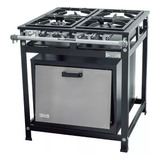 Fogão Industrial 4 Bocas + Forno Tampa Inox + Frete Grátis