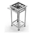 Fogão Industrial Aço Inox Alta Pressão 30x30 1 Boca