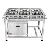 Fogao Industrial Inox 6