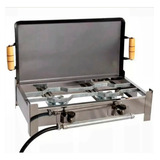 Fogao Inox Fogareiro Duas