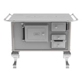 Fogão Lenha Esquerdo 73cmx105x69 Cm Branco Cg