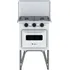 Fogão Portátil 2 Bocas Venax Gemini Branco C/ Tampa De Metal