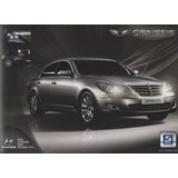 Folder Catálogo Folheto Prospecto Hyundai Genesis (hy008)