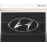 Folder Catálogo Folheto Prospecto Hyundai Salão 2018 (hy057)