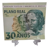 Folder Cedula Comemorativo 30