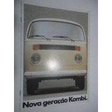 Folder Vw Kombi Nova