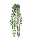 Folhagem Hera Trepadeira Artificial Pendente De 90cm 9 Ramas