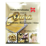Folhas Metalizadas Imitacao Ouro