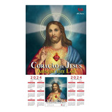 Folhinha Sagrado Coração De Jesus 2024 De Edrian Josué Pasini Editora Vozes Capa Mole Edição 1 Em Português 2024