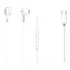 Fone De Ouvido Auricular Com Fio E Microfone Entrada Tipo C Cor Branco