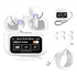 Fone De Ouvido Bluetooth A9pro Sem Fio Tws Visor Tela Touch Cancelamento De Ruído Ios E Android Amc Shenzhen Yuanze Electronics Out Vision Branco