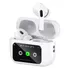 Fone De Ouvido Bluetooth Pro Sem Fio Tws Visor Tela Touch Cancelamento De Ruído Ios Compativel Com Android Apple Xiomi Samsung Academia Corrida Trabalho Escola Branco