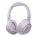 Fone De Ouvido Bluetooth Qcy H3 Anc, Cancelamento De Ruído Ativo Headphone Bluetooth 5.4 Headset Com Microfone, Certificação Hi-res Audio, Conexão Multipontos, 70 Horas Reprodução (roxo)