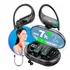 Fone De Ouvido Bluetooth Sem Fio Esportivo Compatível Com Xiaomi Samsung Motorola Iphones Marca Pardal Black