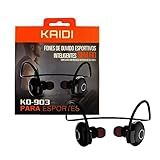 Fone De Ouvido Bluetooth Sem Fio Kaidi Kd903 Original - Ideal P/esportes - Corrida, Academia, Bike, Resistente Ao Suor