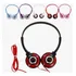 Fone De Ouvido Dobrável Headphone Estéreo Com Fio Plugue P2
