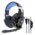 Fone De Ouvido Gamer Com Led Para Pc Xbox One E Ps4 Cor Azul